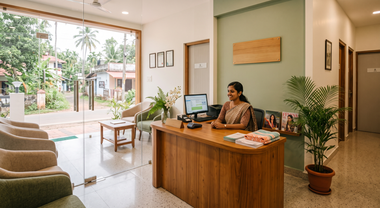 Dermatologist near you in Tirur – Lumea Aesthetics clinic reception